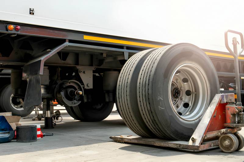 Société de dépannage pour pneu de camion et engin à Montpellier proche de Sète